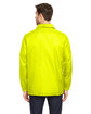 Team 365 Adult Zone Protect Coaches Jacket safety yellow ModelBack