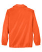 Team 365 Adult Zone Protect Coaches Jacket sport orange FlatBack