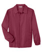 Team 365 Adult Zone Protect Coaches Jacket sport maroon FlatFront