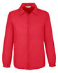 Team 365 Adult Zone Protect Coaches Jacket sport red OFFront