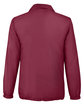 Team 365 Adult Zone Protect Coaches Jacket sport maroon OFBack