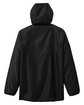 Team 365 Adult Zone Protect Packable Anorak Jacket BLACK FlatBack