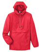 Team 365 Adult Zone Protect Packable Anorak Jacket sport red FlatFront