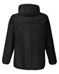 Team 365 Adult Zone Protect Packable Anorak Jacket BLACK OFBack