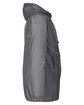 Team 365 Adult Zone Protect Packable Anorak Jacket SPORT GRAPHITE OFSide