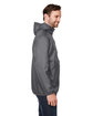 Team 365 Adult Zone Protect Packable Anorak Jacket sport graphite ModelSide