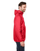 Team 365 Adult Zone Protect Packable Anorak Jacket sport red ModelSide