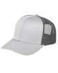 Team 365 by Yupoong® Adult Zone Sonic Heather Trucker Cap ath hthr/ sp grp ModelQrt