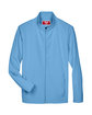 Team 365 Men's Leader Soft Shell Jacket SPORT LIGHT BLUE FlatFront