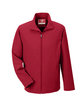 Team 365 Men's Leader Soft Shell Jacket SP SCARLET RED OFFront
