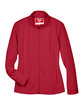 Team 365 Ladies' Leader Soft Shell Jacket SP SCARLET RED FlatFront