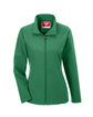 Team 365 Ladies' Leader Soft Shell Jacket SPORT DARK GREEN OFFront