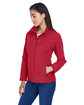 Team 365 Ladies' Leader Soft Shell Jacket SP SCARLET RED ModelQrt