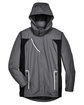 Team 365 Men's Dominator Waterproof Jacket sport graphite FlatFront