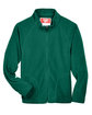 Team 365 Youth Campus Microfleece Jacket sport forest FlatFront