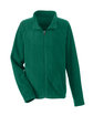 Team 365 Youth Campus Microfleece Jacket sport forest OFFront