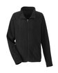 Team 365 Youth Campus Microfleece Jacket black OFFront