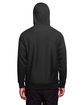 Team 365 Men's Zone HydroSport™ Heavyweight Full-Zip Hooded Sweatshirt BLACK ModelBack