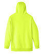 Team 365 Men's Zone HydroSport™ Heavyweight Full-Zip Hooded Sweatshirt SAFETY YELLOW FlatBack