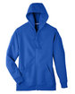 Team 365 Men's Zone HydroSport™ Heavyweight Full-Zip Hooded Sweatshirt SPORT ROYAL FlatFront
