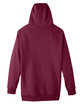 Team 365 Adult Zone HydroSport™ Heavyweight Pullover Hooded Sweatshirt sp dark maroon FlatBack