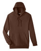 Team 365 Adult Zone HydroSport™ Heavyweight Pullover Hooded Sweatshirt sport dark brown FlatFront