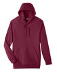 Team 365 Adult Zone HydroSport™ Heavyweight Pullover Hooded Sweatshirt sp dark maroon FlatFront