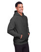 Team 365 Adult Zone HydroSport™ Heavyweight Pullover Hooded Sweatshirt dark grey heathr ModelQrt