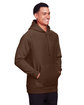 Team 365 Adult Zone HydroSport™ Heavyweight Pullover Hooded Sweatshirt sport dark brown ModelQrt