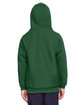 Team 365 Youth Zone HydroSport™ Heavyweight Pullover Hooded Sweatshirt sport dark green ModelBack