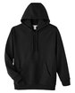 Team 365 Unisex Zone HydroSport  Heavyweight Quarter-Zip Hooded Sweatshirt black FlatFront