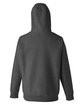 Team 365 Unisex Zone HydroSport  Heavyweight Quarter-Zip Hooded Sweatshirt dark grey heathr OFBack