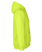 Team 365 Unisex Zone HydroSport  Heavyweight Quarter-Zip Hooded Sweatshirt safety yellow OFSide