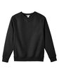 Team 365 Unisex Zone HydroSport™ Heavyweight Sweatshirt BLACK FlatFront