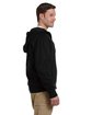 Dickies Men's 470 Gram Thermal-Lined Fleece Jacket Hooded Sweatshirt BLACK ModelSide