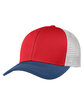 J America Adult Ranger Cap red/ white/ navy ModelQrt