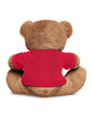 Prime Line 8.5" Plush Bear With T-Shirt red ModelBack