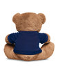 Prime Line 8.5" Plush Bear With T-Shirt navy blue ModelBack