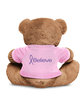Prime Line 8.5" Plush Bear With T-Shirt pink DecoBack