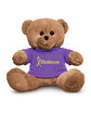 Prime Line 8.5" Plush Bear With T-Shirt purple DecoFront