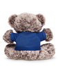 Prime Line 7" Soft Plush Bear With T-Shirt reflex blue ModelBack