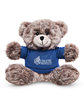 Prime Line 7" Soft Plush Bear With T-Shirt reflex blue DecoFront