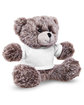 Prime Line 7" Soft Plush Bear With T-Shirt white ModelQrt