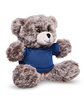 Prime Line 7" Soft Plush Bear With T-Shirt reflex blue ModelQrt