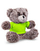 Prime Line 7" Soft Plush Bear With T-Shirt lime green ModelQrt