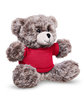 Prime Line 7" Soft Plush Bear With T-Shirt red ModelQrt