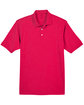UltraClub Men's Platinum Performance Piqué Polo with TempControl Technology red FlatFront