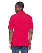 UltraClub Men's Platinum Performance Piqué Polo with TempControl Technology RED ModelBack