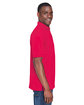 UltraClub Men's Platinum Performance Piqué Polo with TempControl Technology red ModelSide