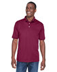 UltraClub Men's PlatinumPerformance Piqu Polo with TempControl Technology  